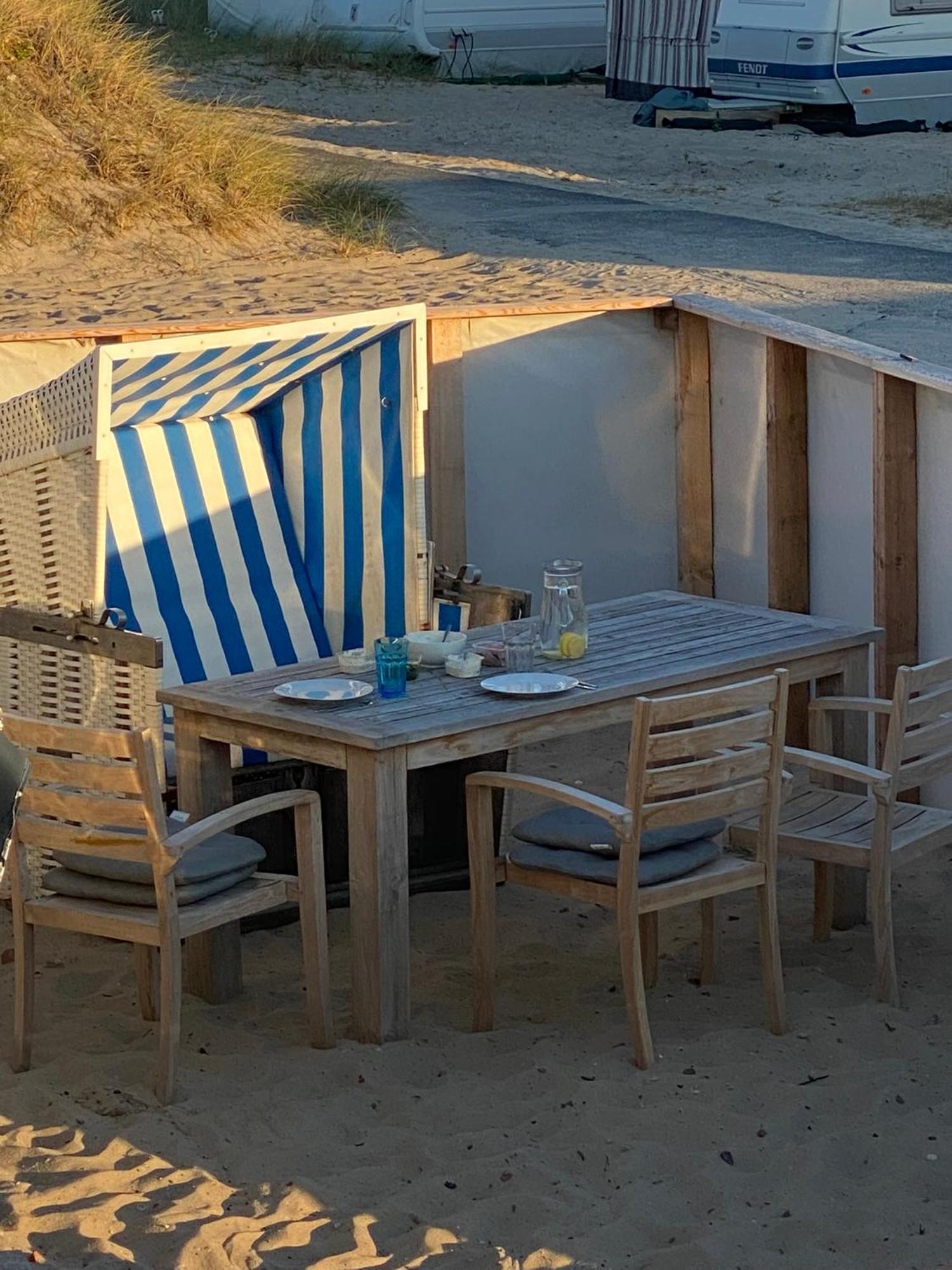 Wohnwagenvermietung Hoernum / Sylt Kültér fotó